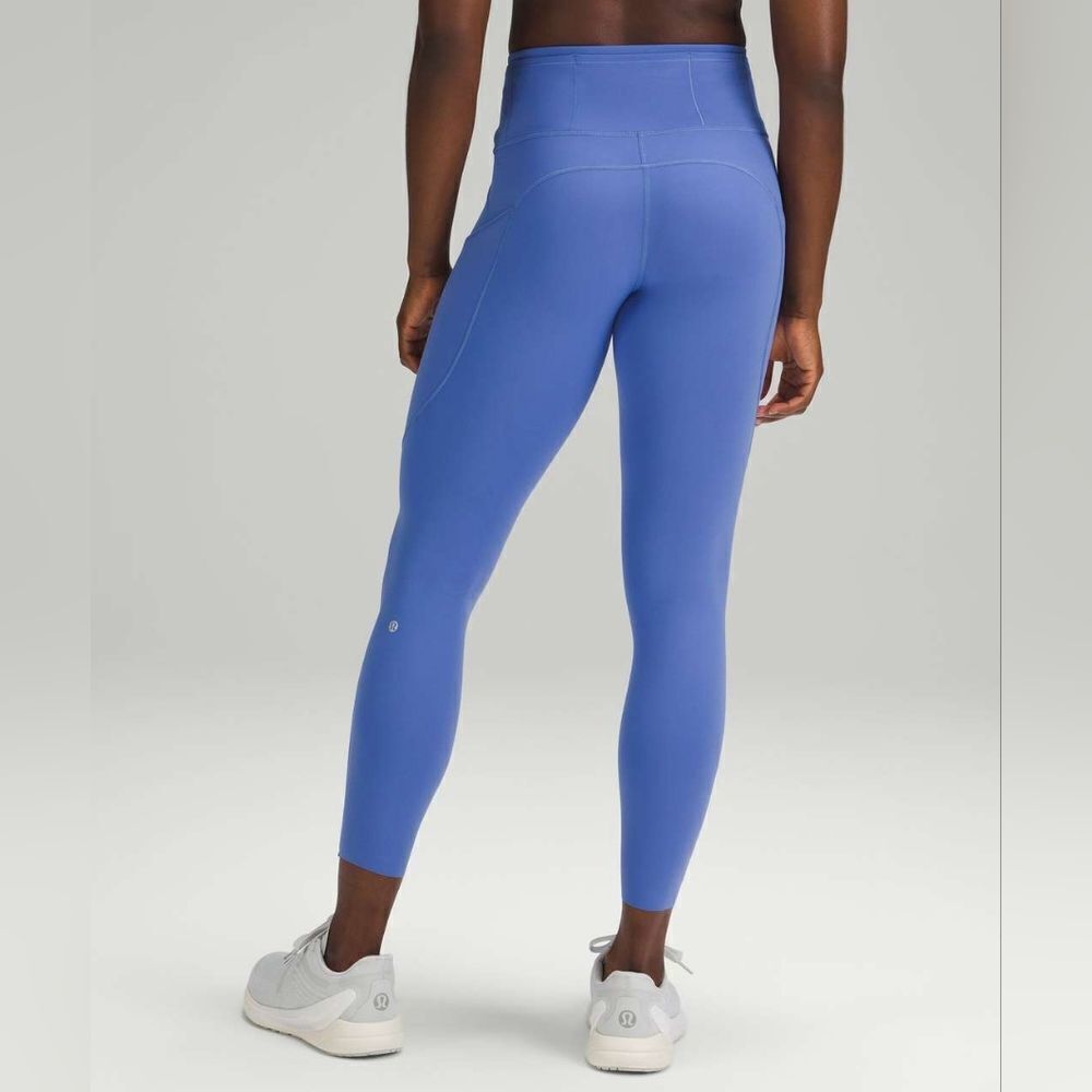 NWT Lululemon Fast and Free HR Tight 25" Wild Indigo - Picture 4 of 7